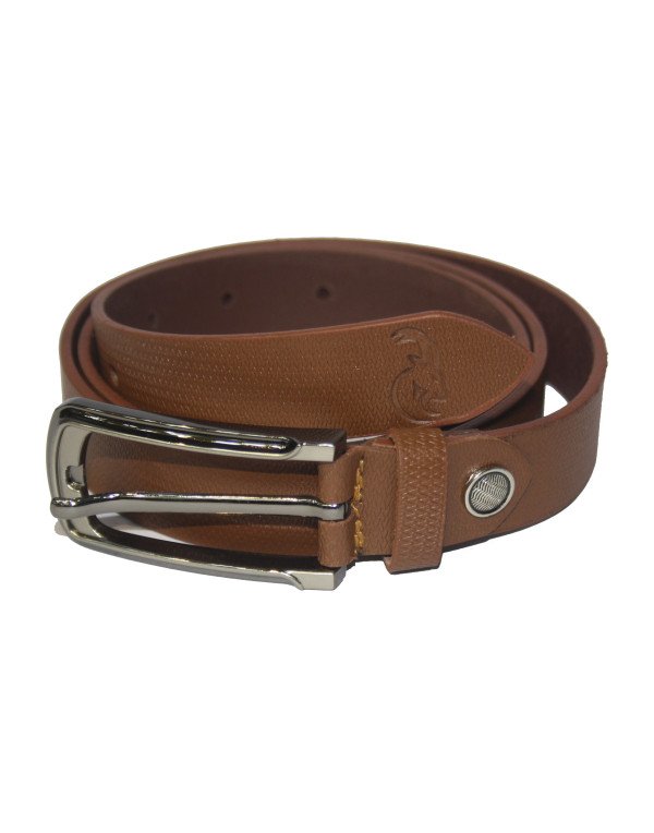 New Women Belt in Brown With Steel Pin Buckle