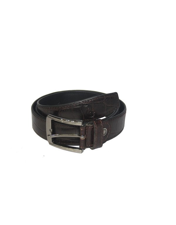 Genuine NDM Leather Casual Belt In Black For Men 