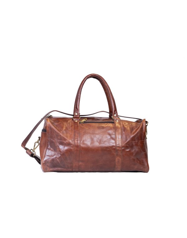 HugMe.fashion Pure Leather Duffel Bag for Men and Women DB23