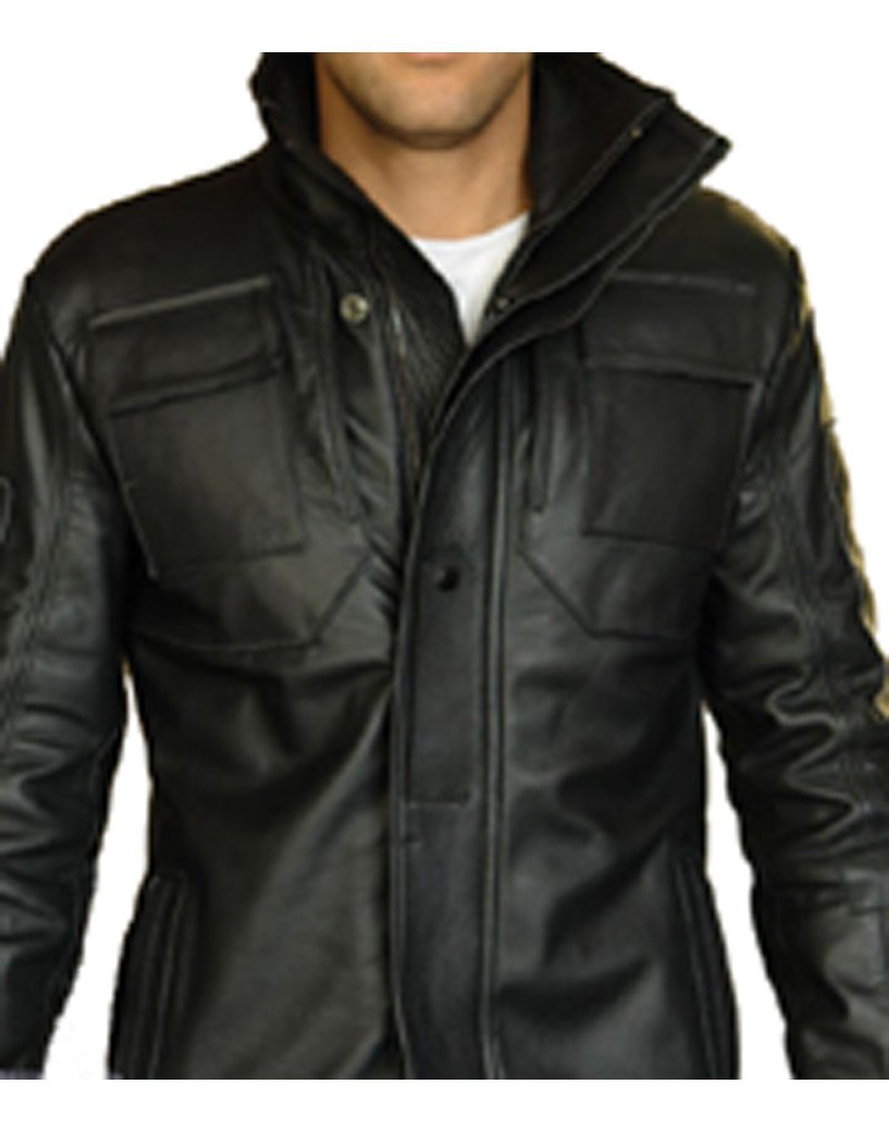 Men's Fully Warm Stylish Black Jacket - Evilato