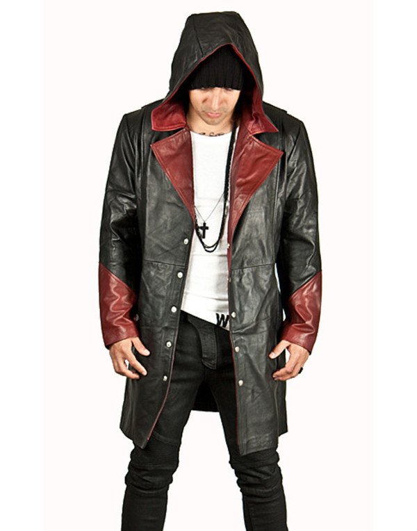 HugMe.fashon Stylish Genuine Leather Long coat/jacket  Real Bomber JK162