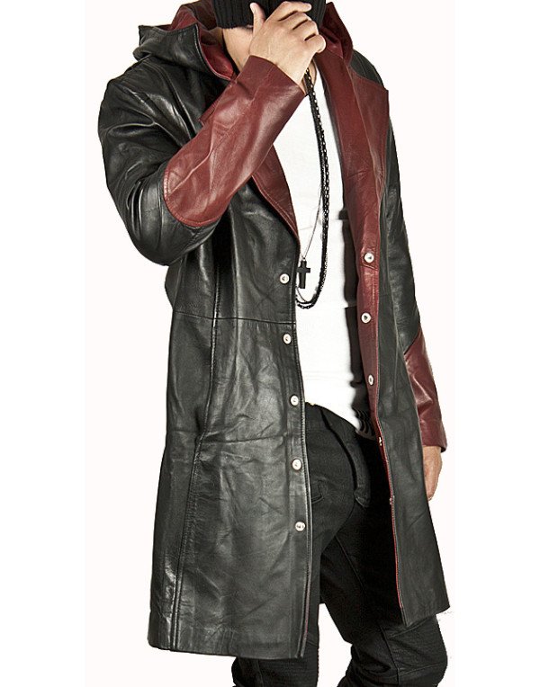 HugMe.fashon Stylish Genuine Leather Long coat/jacket  Real Bomber JK162