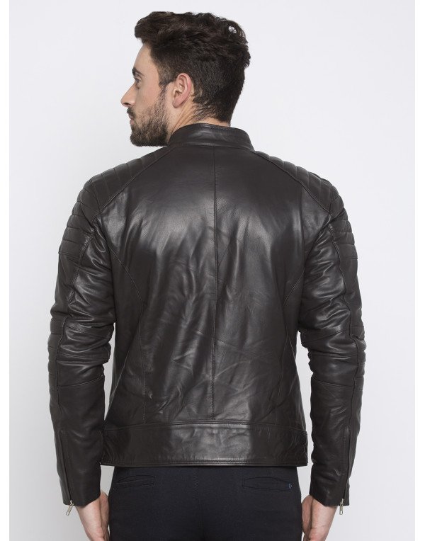  Biker Custom Designer Motorcycle Leather Jacket for Men JK203