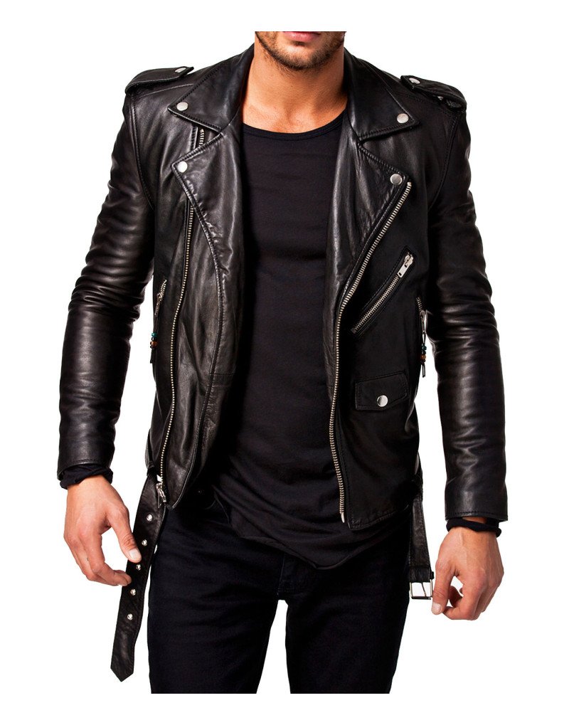 Motorcycle-Bomber-Genuine-Leather-jacket-for-Men