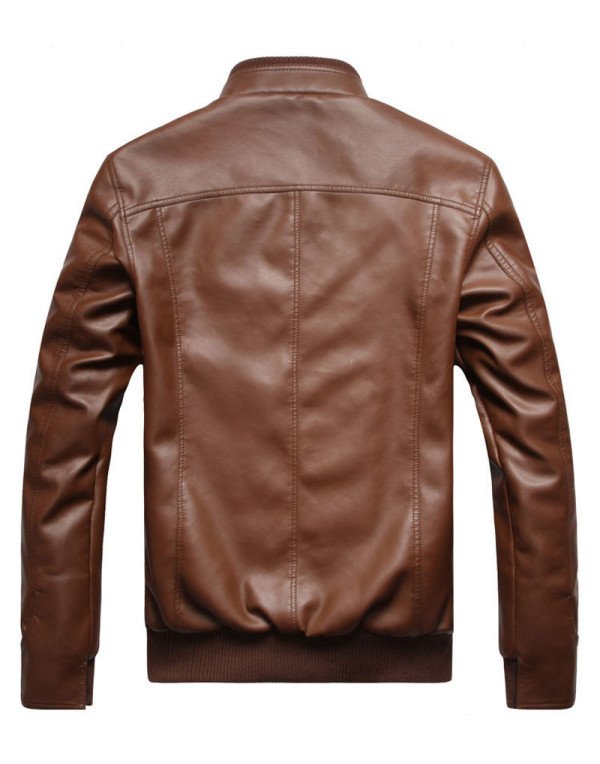 Men’s Genuine Leather Jacket JK47