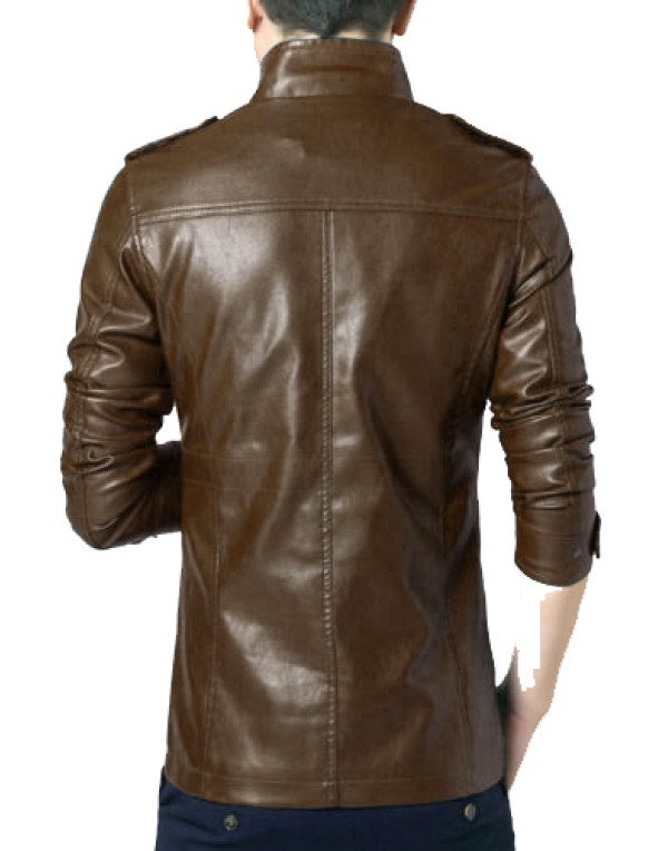 HugMe.fashion Leather Jacket for Men Biker Casual Jacket JK72