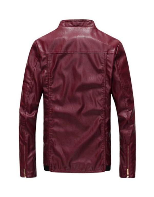 HugMe.fashion Genuine Leather Jacket  Jacket For Men JK74