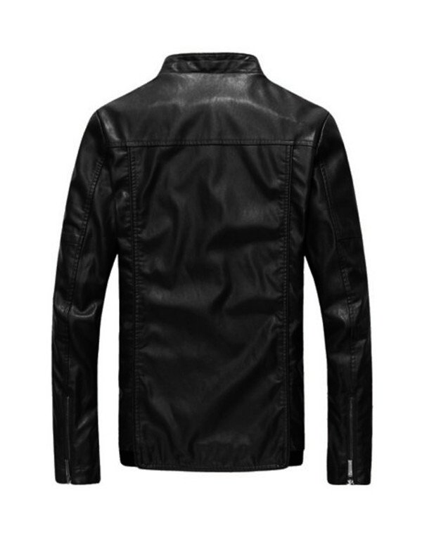 HugMe.fashion Genuine Leather Jacket  Jacket For Men JK74