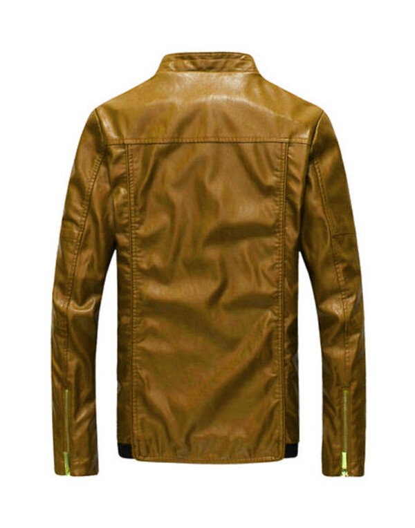 HugMe.fashion Genuine Leather Jacket  Jacket For Men JK74