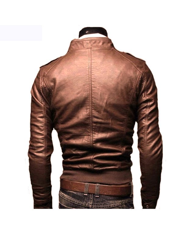 HugMe.fashion New Men Casual leather Jacket style JK83