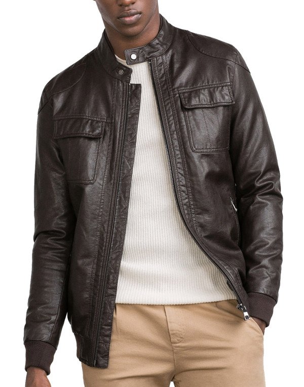 HugMe.fashion Genuine Leather Jacket new style fas...