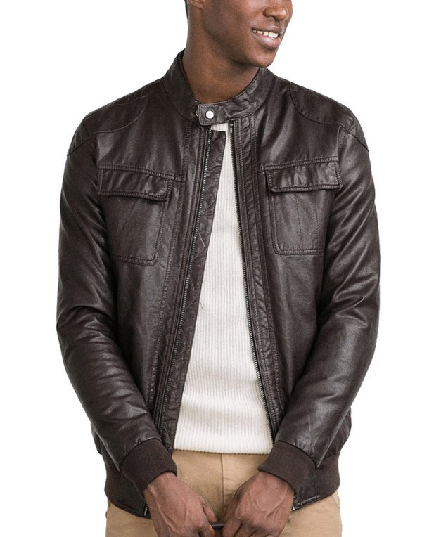 HugMe.fashion Genuine Leather Jacket new style fashion JK85