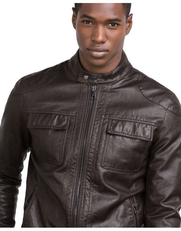 HugMe.fashion Genuine Leather Jacket new style fas...