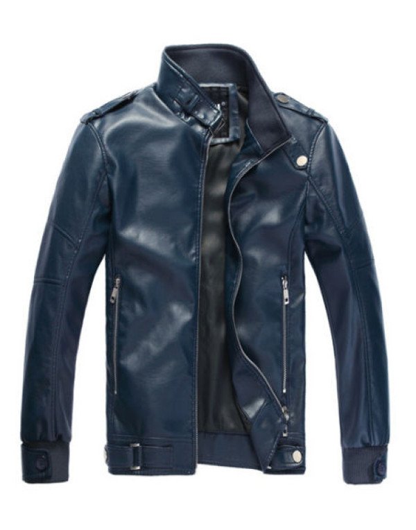 HugMe.fashion Leather Jacket Sport Bike Jacket New...