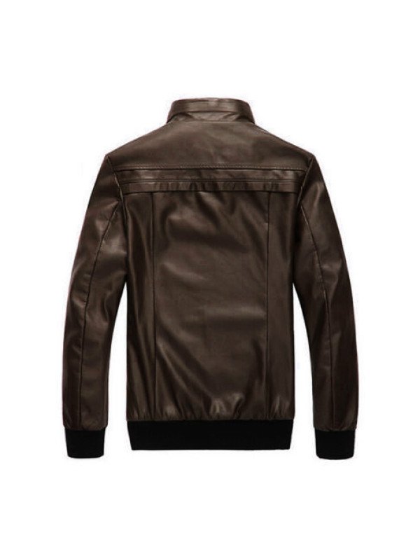 HugMe.fashion Genuine Leather Jacket Slim fit Biker JK94