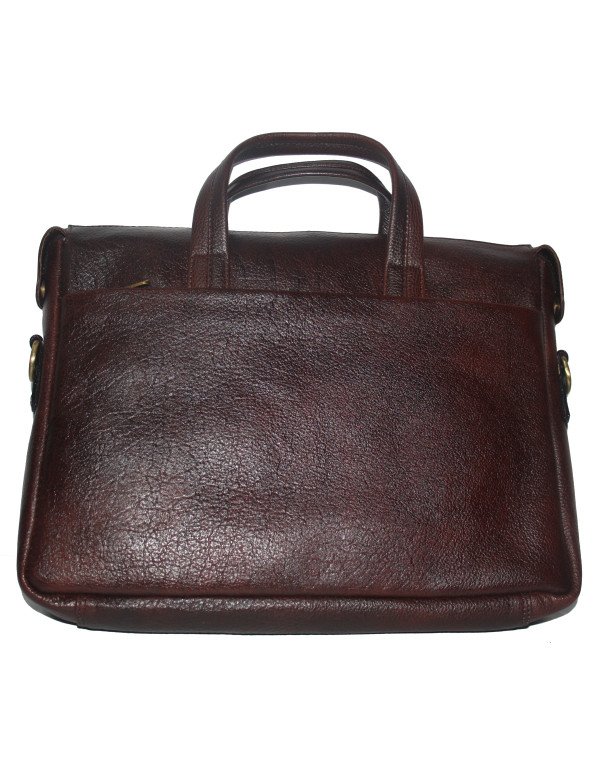 Genuine Leather Brown Messenger Shoulder LB24