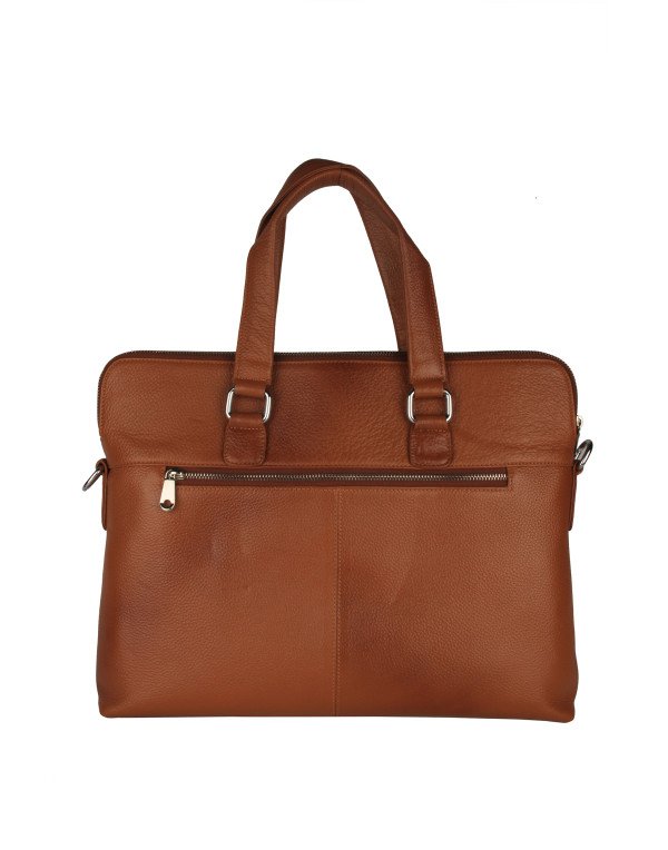 HugMe.fashion NDM Leather Laptop Bag in Brown, Black Color For Men and Women LB59