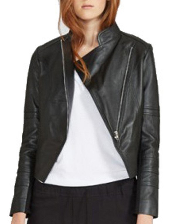 HugMe.fashion Ladies Genuine Leather Jacket For Bi...