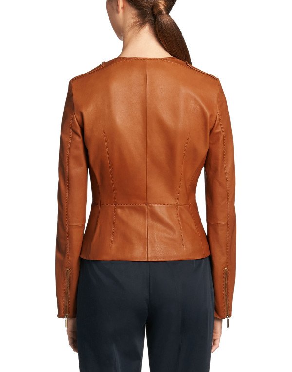 HugMe.fashion New Formal Genuine Leather Jacket For Women LJK31