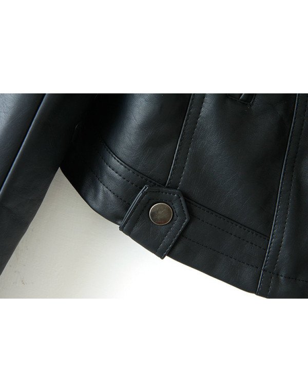 Genuine Leather Short Ladies Leather Jacket LJK41