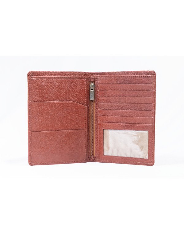 HugMe.Fashion Premium Quality Leather Passport cum Card Holder PH24