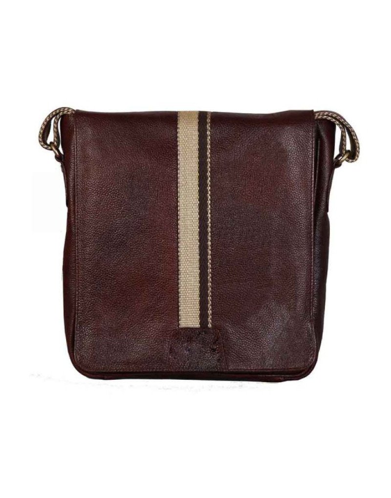 Fossil Men's Estate Leather East-West Messenger Bag, Dark Brown | Messenger  bag, Bags, Saffiano leather