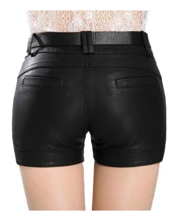 HugMe.fashion Formal Short For Women in Sheep Leather SH4