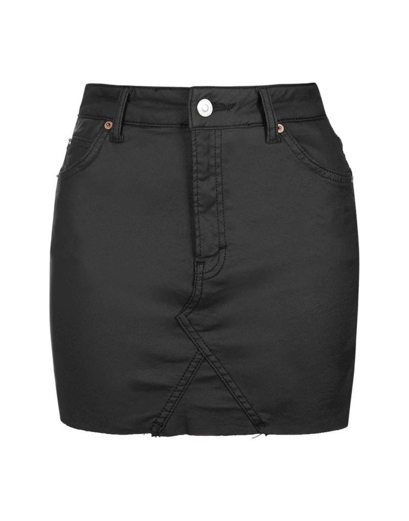 Genuine Skirt Abney Skirt Sheep Leather SK12