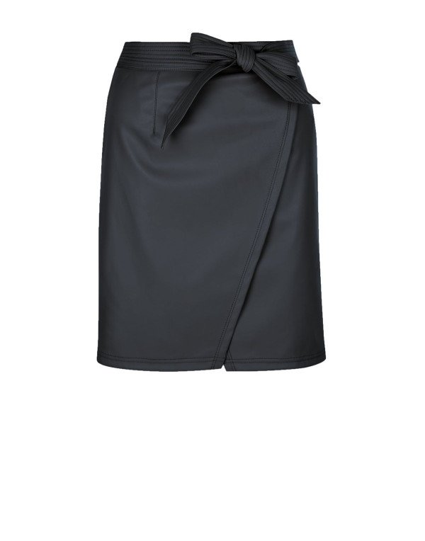 Genuine Sheep Leather Thread closer Skirt SK19