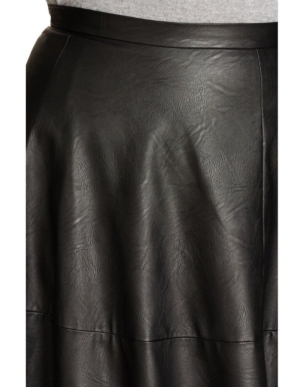 New Skirt Fit Sheep Leather Plus Size Skirt SK5