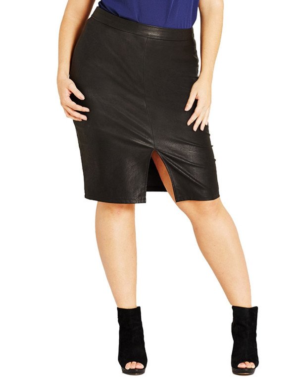 Short fitting Girls Sheep Leather Skirt Sk7