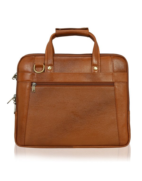 New HugMe.fashion Genuine Leather Strong Laptop Bag TDB01