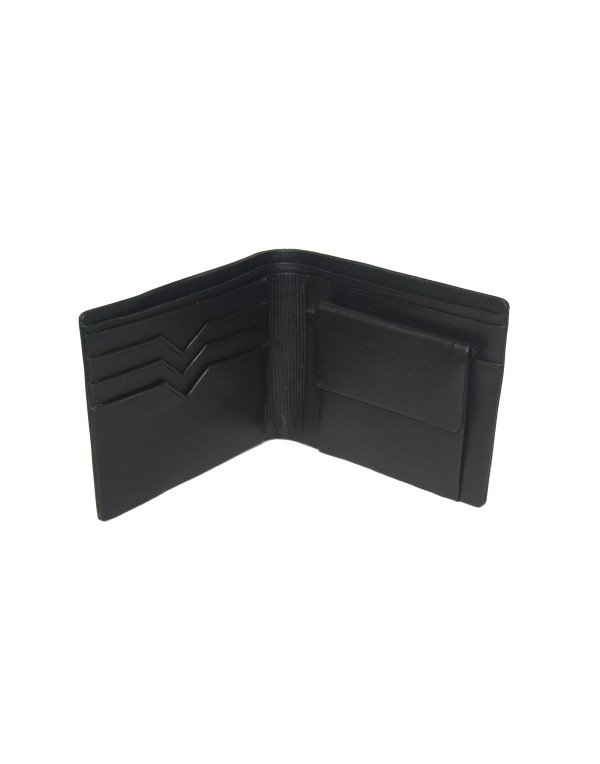 Genuine Leather Premium HugMe.fashion Black Wallet for Men