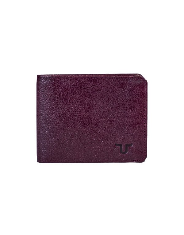 Stylish Genuine Grain Leather Wallet For Men –