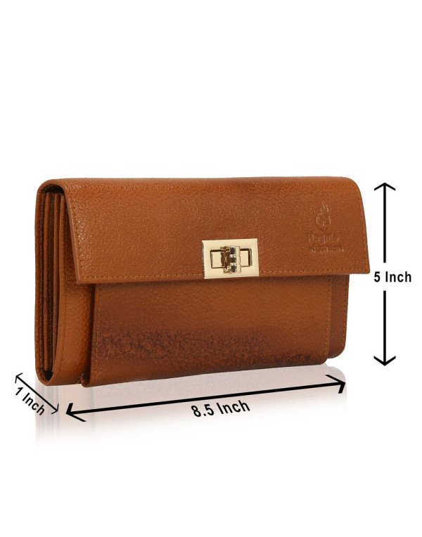 HugMe.fashion Genuine Leather Wallet For Women WL58