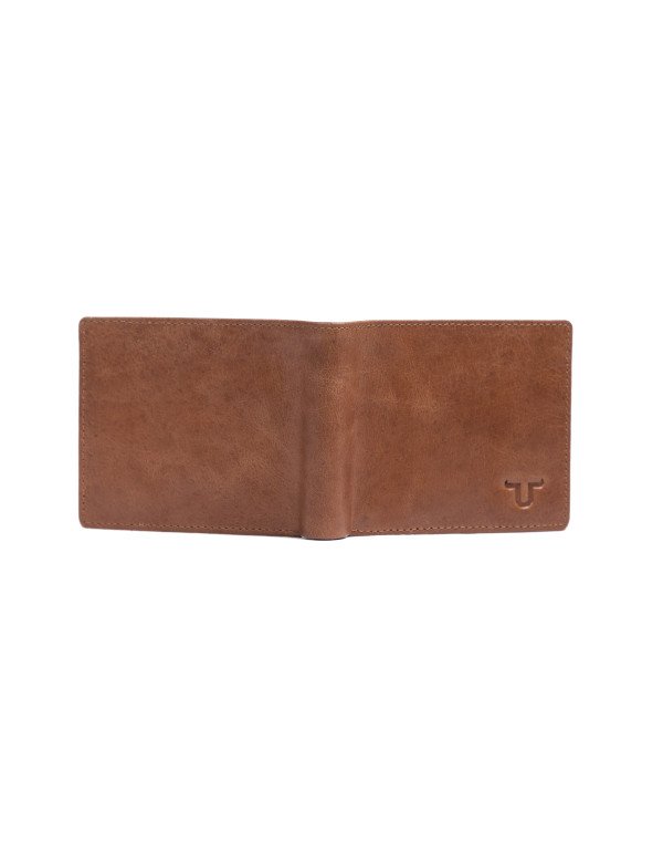 HugMe.Fashion Genuine Leather Wallet In Tan Color WL77